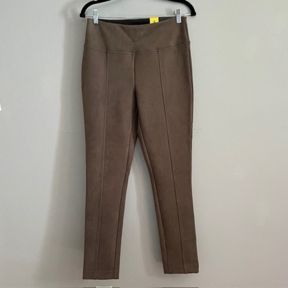 Andrew Marc Tan Leggings Women's SMALL | Inseam 29" Stylish Slimming Versatile